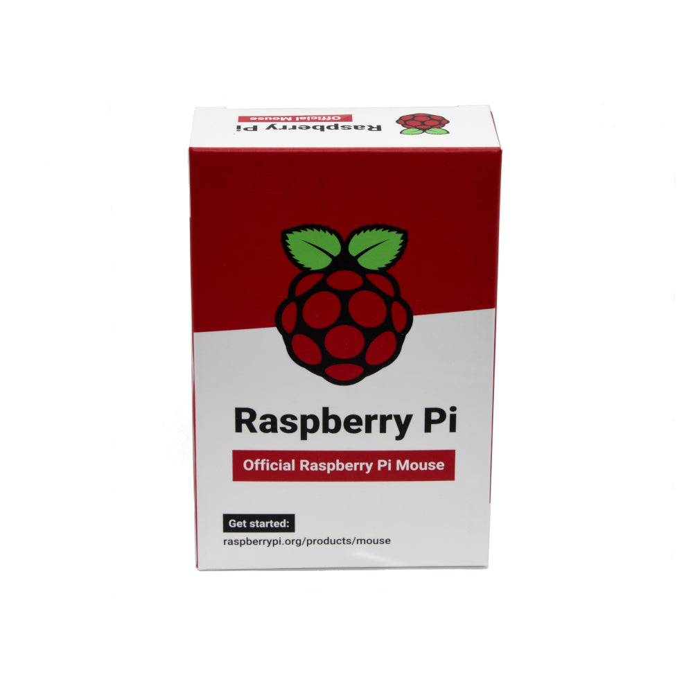 [OPEN BOX] Official Raspberry Pi Mouse - Red and White