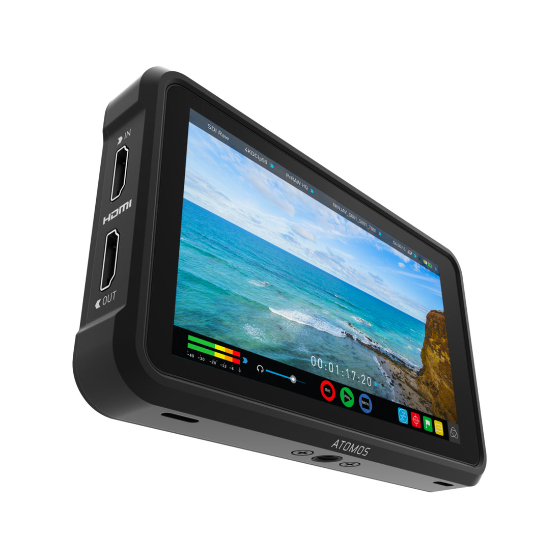 Atomos Ninja V 4Kp60 10bit HDR Daylight Viewable 1000nit Portable Monitor/Recorder