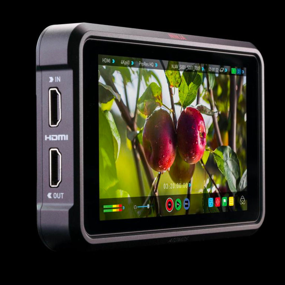 Atomos Ninja V 4Kp60 10bit HDMI HDR Daylight Viewable 1000nit Portable  Monitor/Recorder ATOMNJAV01 – Giz Mart