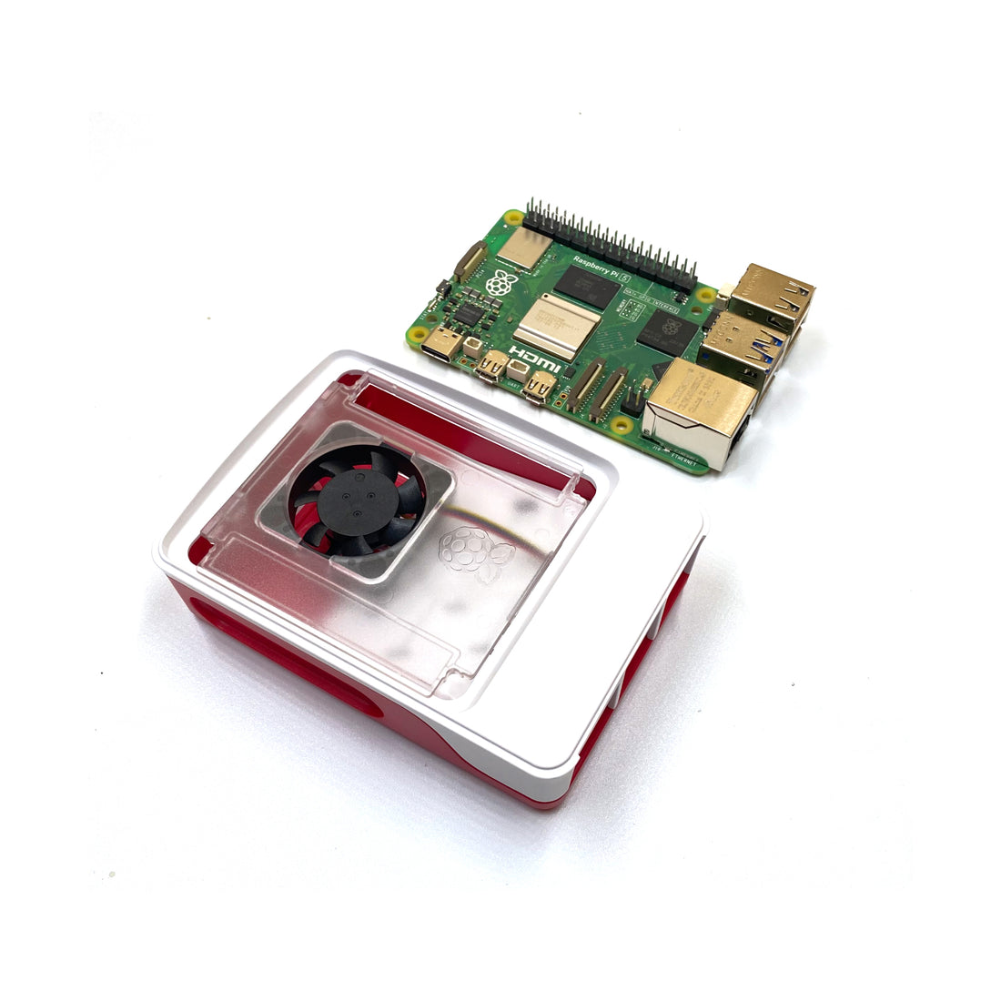 PepperTech Basic Case Bundle for Raspberry Pi 5