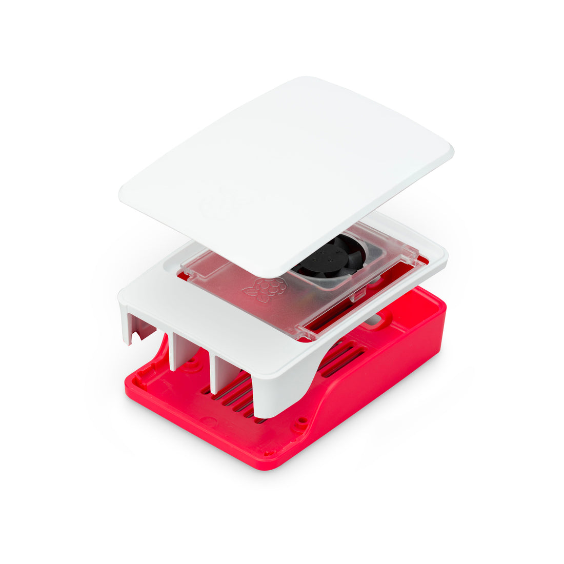 Raspberry Pi Case for Raspberry Pi 5 with Built-in Fan