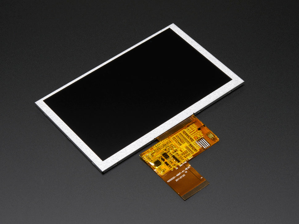 Adafruit 5.0" 40-pin 800x480 TFT Display without Touchscreen