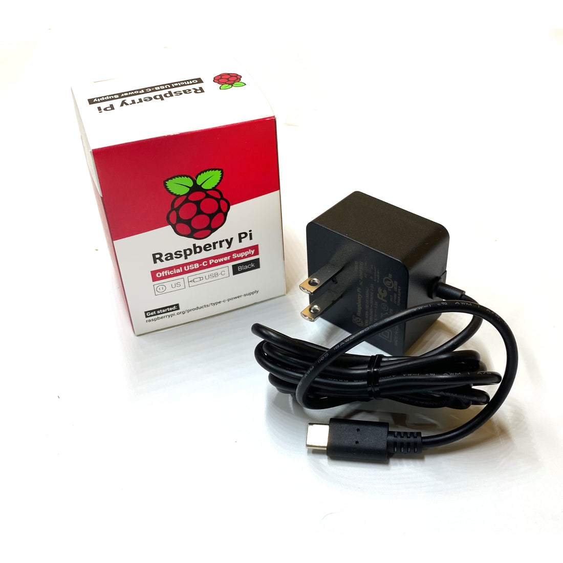 Official Raspberry Pi 4 Power Supply (Black)