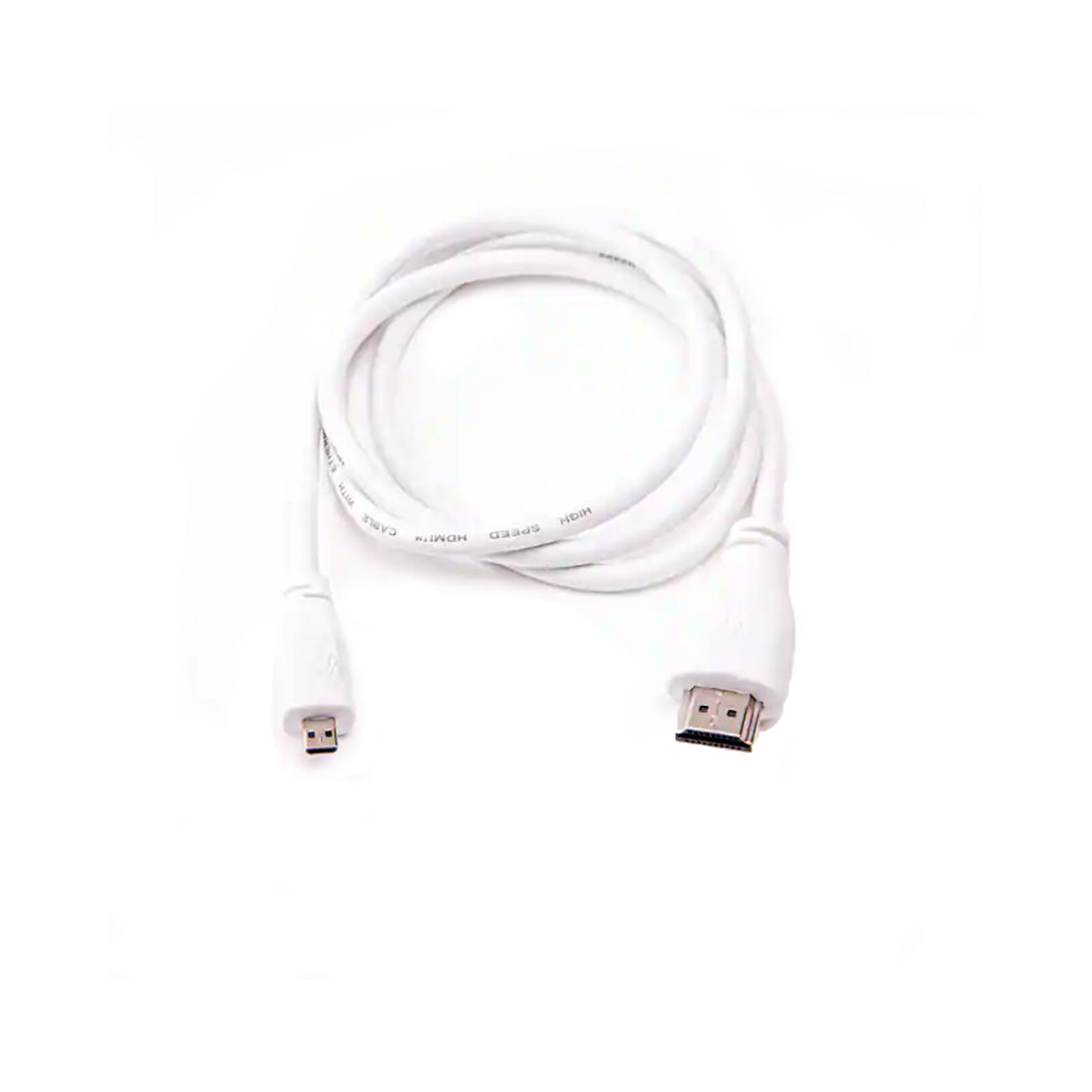 Official Raspberry Pi 1m Micro HDMI to HDMI Cable (White) for Raspberry Pi 4