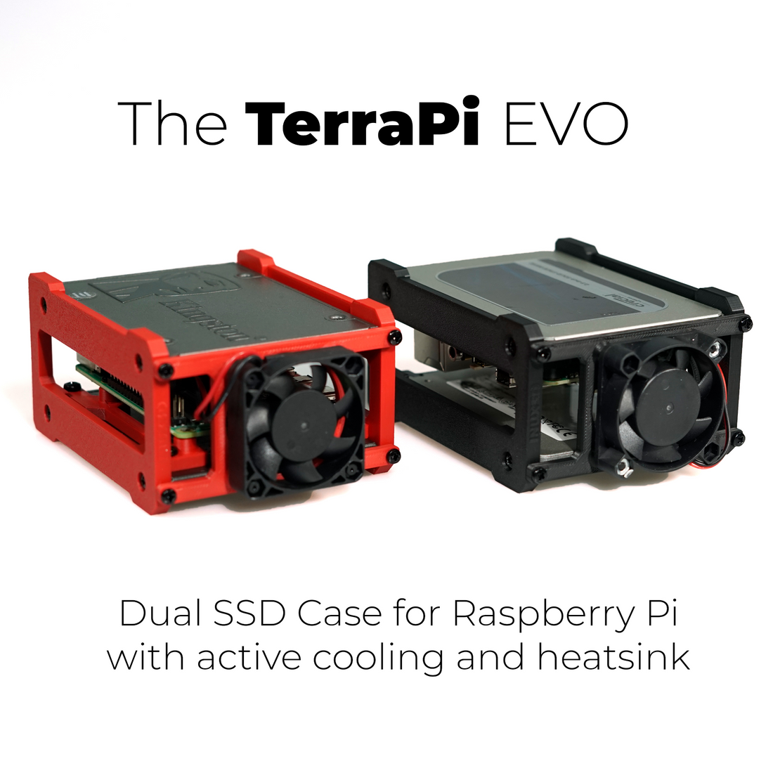 TerraPi EVO – Complete Raspberry Pi SSD Case Solution
