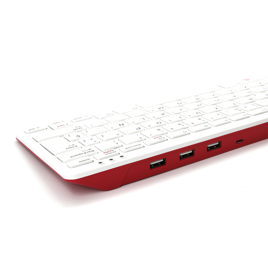 [OPEN BOX] Raspberry Pi Keyboard-Spanish-Red/White